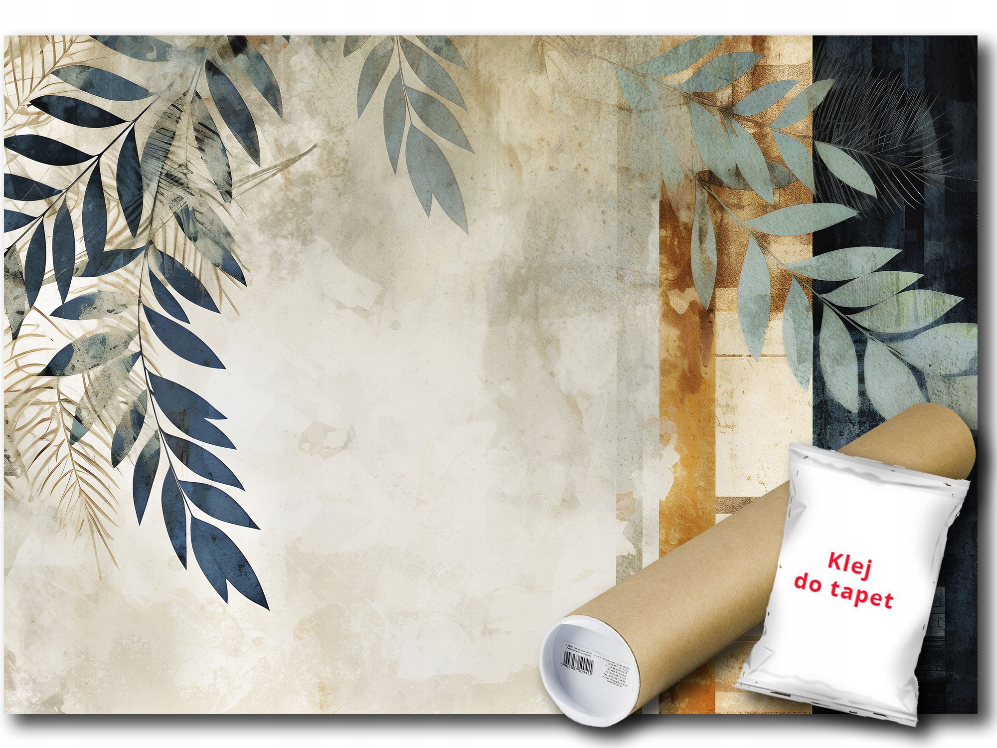 Vinylová Fototapeta Listy Stěna Barva 416x290