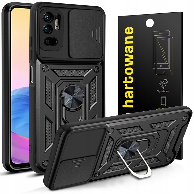 

Etui Case Camring Do Poco M3 Pro Pełne Szkło