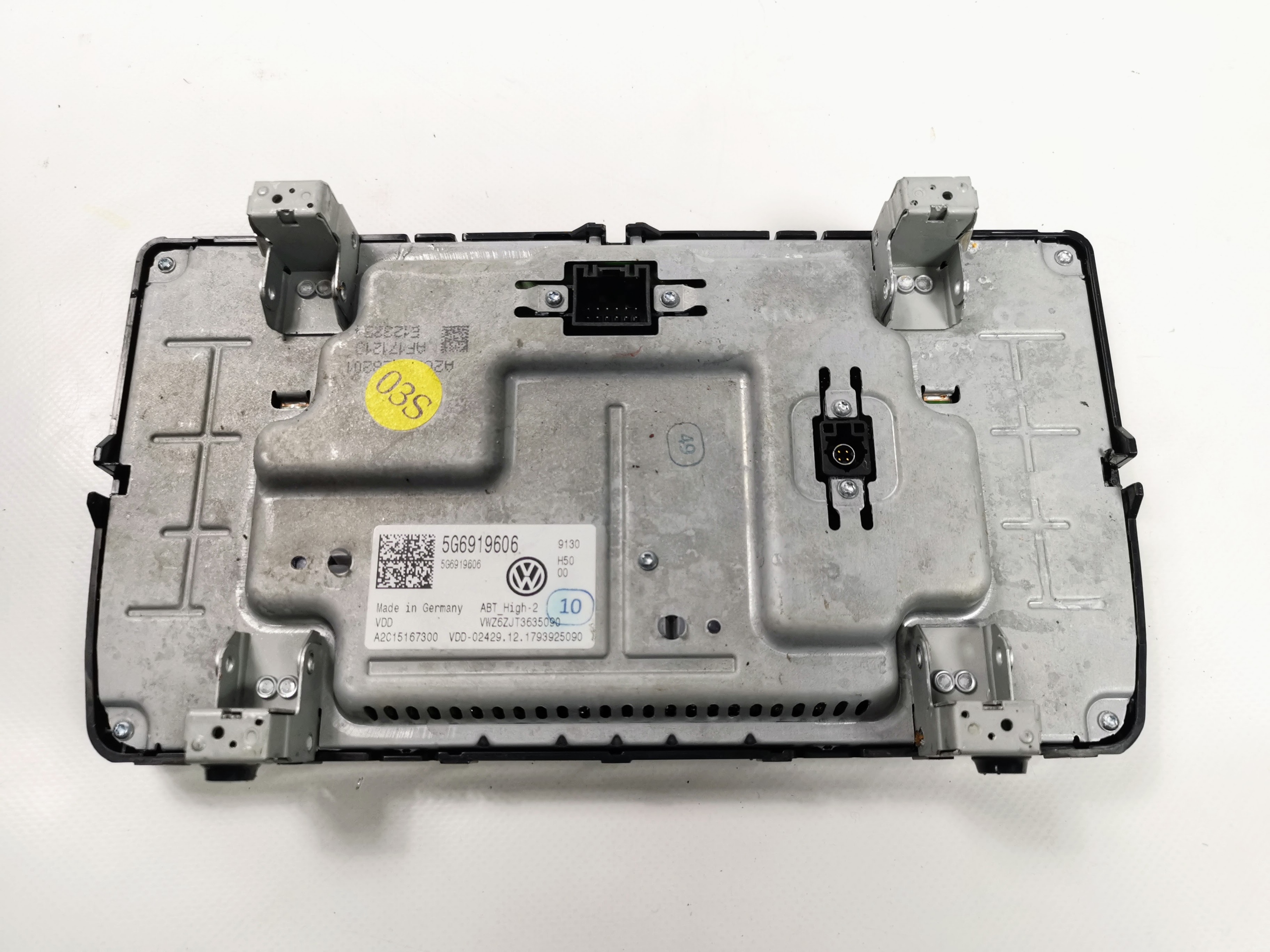 NAWIGACJA WYŚWIETLACZ VW GOLF 7 LIFT 5G6919606 Producent części Volkswagen OE