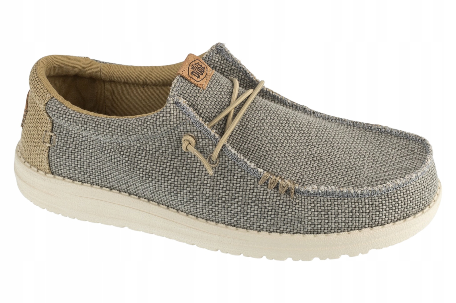 Hey Dude Wally Braided [44] Pánské tenisky Tkanina Šedá