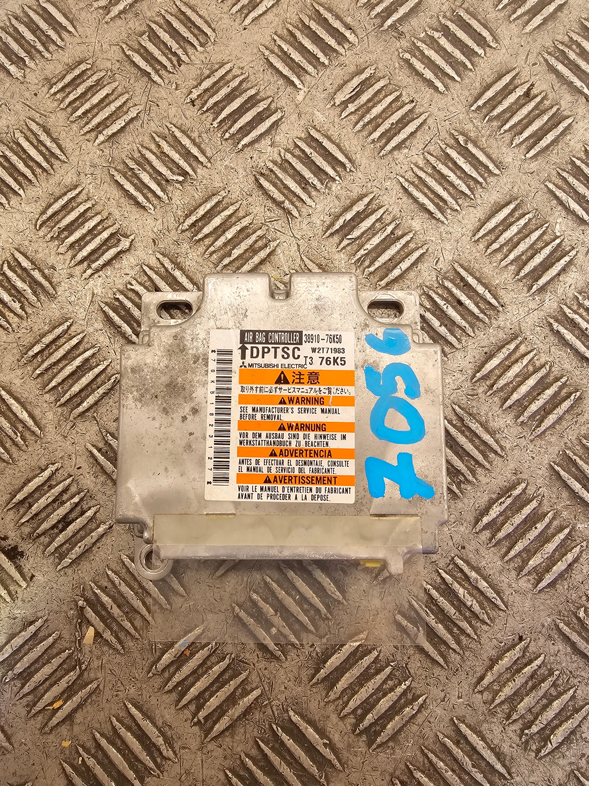SUZUKI VITARA II modulo SENSOR airbag airbag 38910-76K50