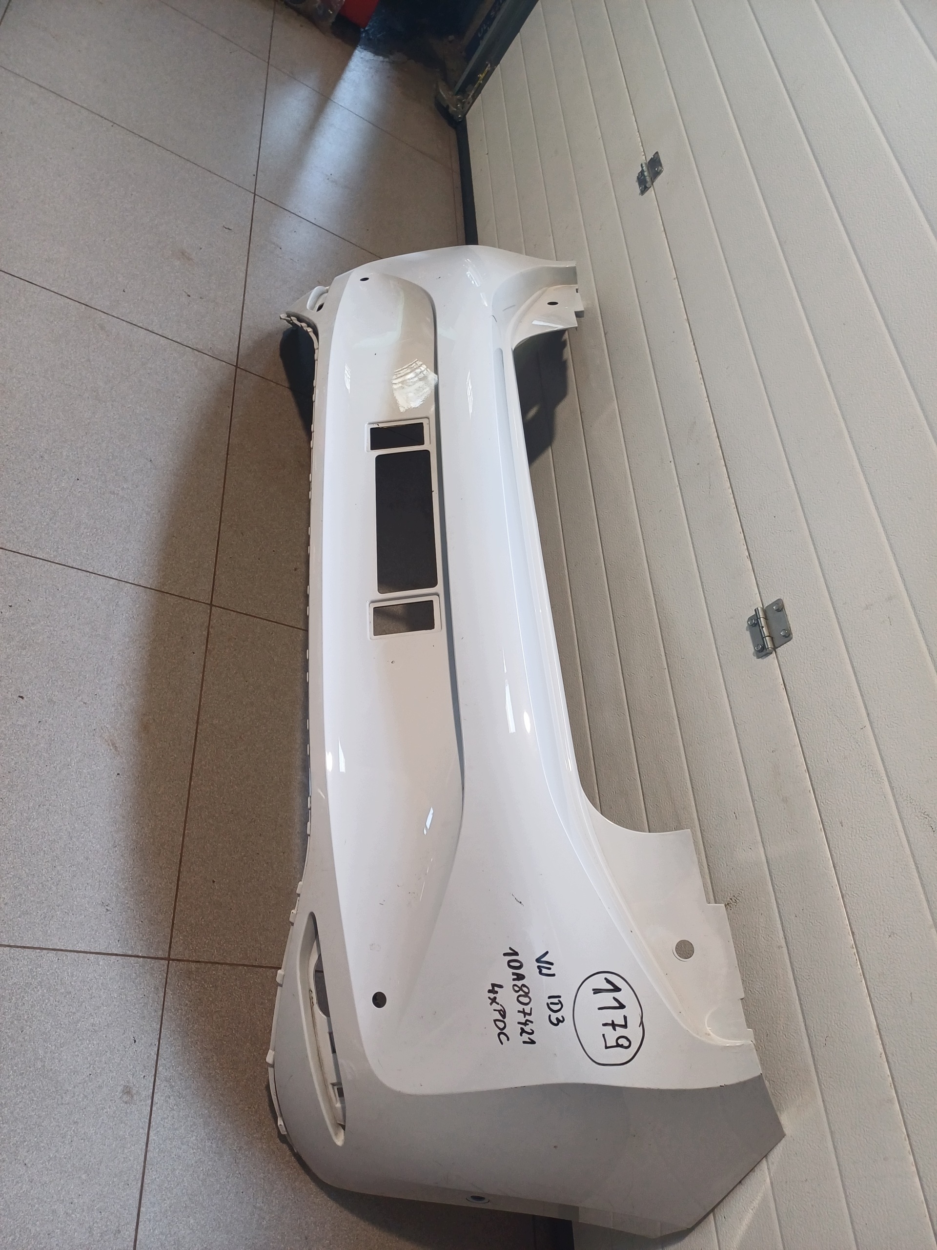 bumper rear part rear VW ID 3 10A807421 4 X PDC