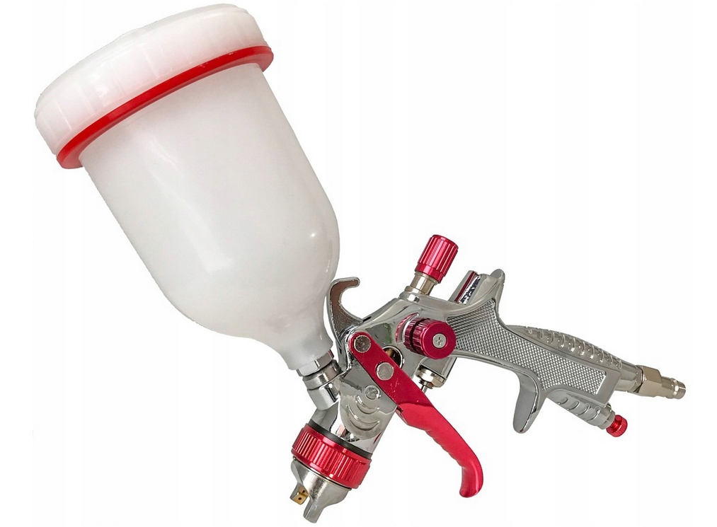 PISTOLET LAKIERNICZY DO MALOWANIA MALARSKI HVLP DYSZA 2,0mm ZBIORNIK 600 ML Seria V81298