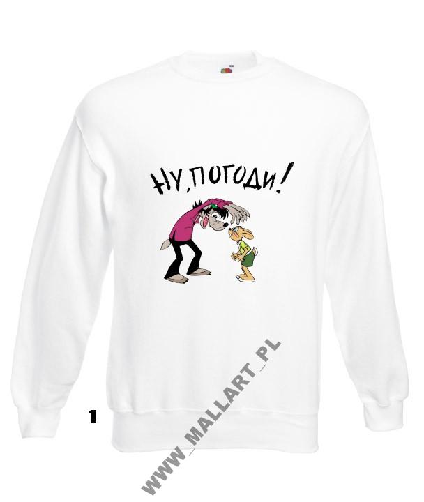 

Bluza Oversize Wilk I Zając Bajka Wzory