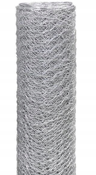 SIATKA HODOWLANA HEKSAGONALNA 1m x 10m OCYNKOWANA
