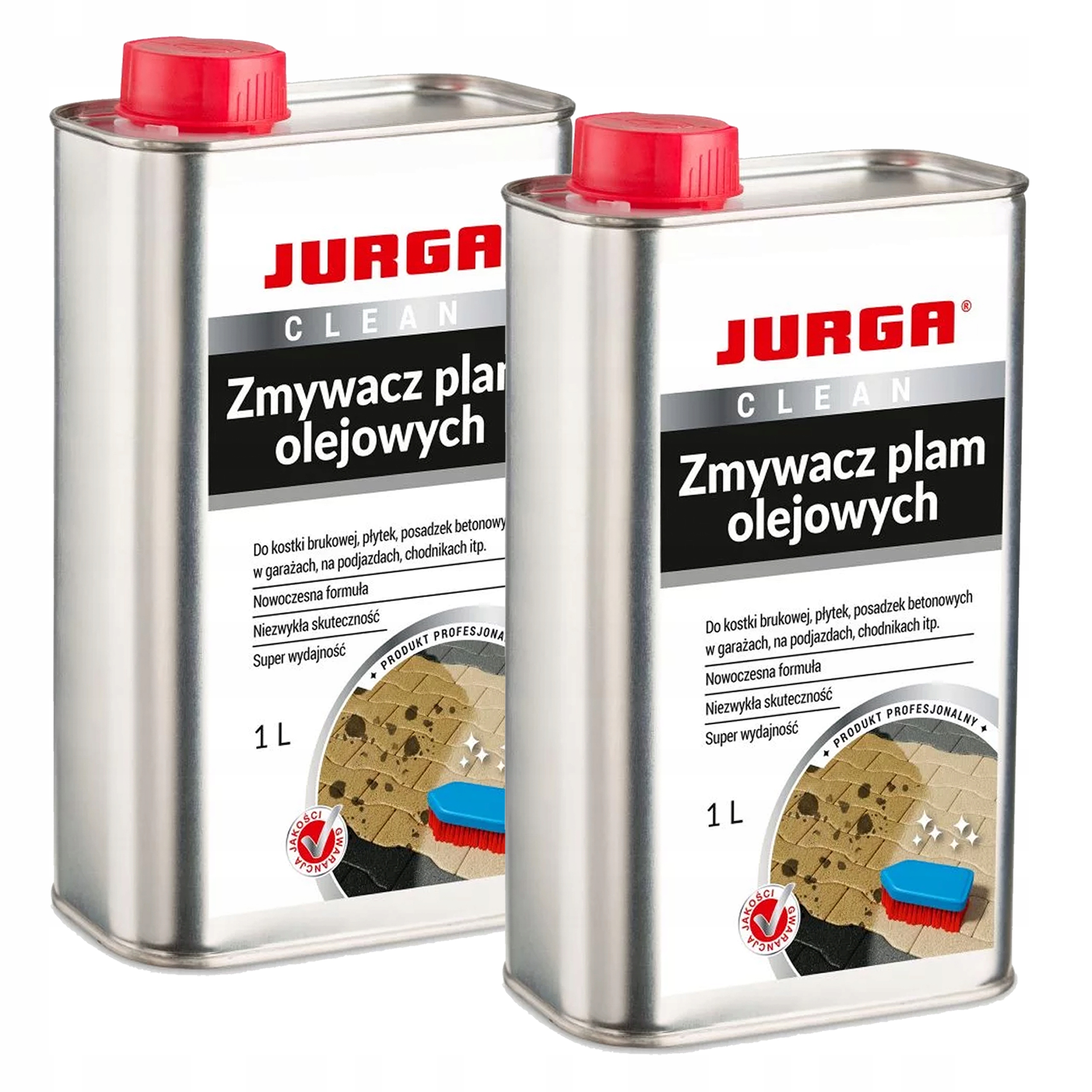 Levně Odstraňovač olejových skvrn pro náročné 1L Jurga Sada 2 kusů