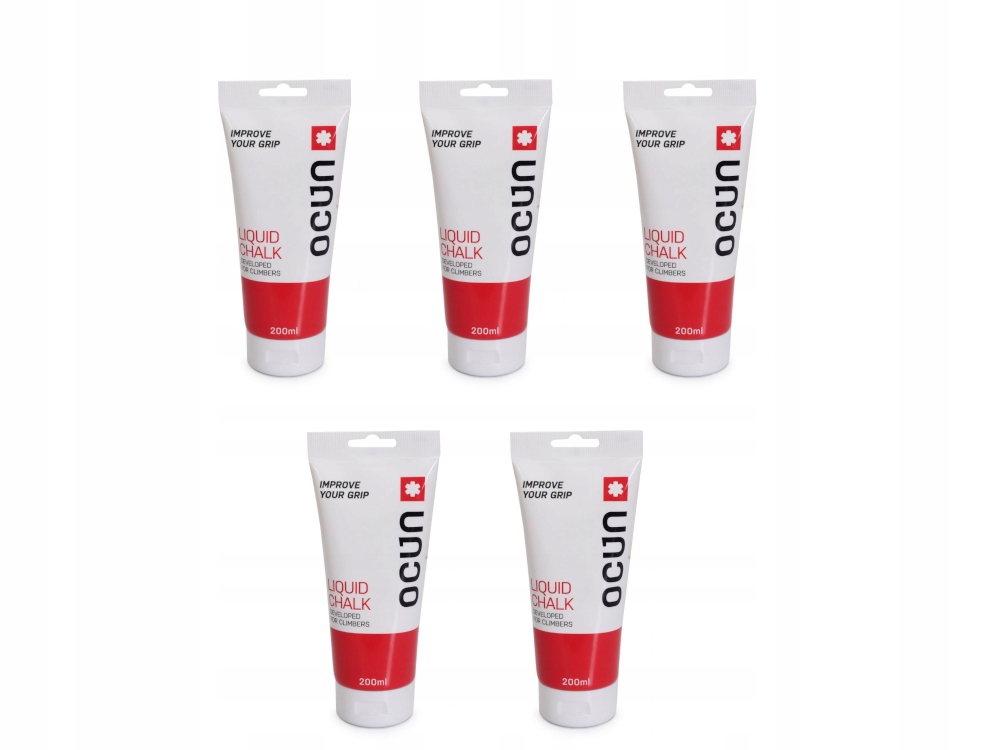 

Magnezja w płynie Pole Dance Ocun 200ml zestaw x5