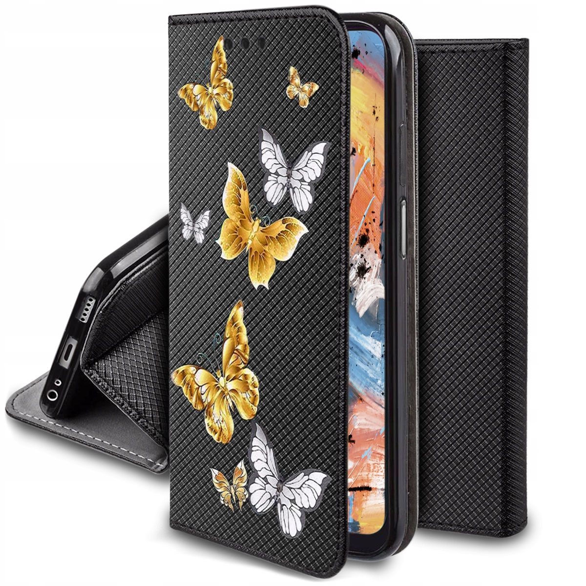 

Etui do Oppo A17 Magnet Case Szkło 9H