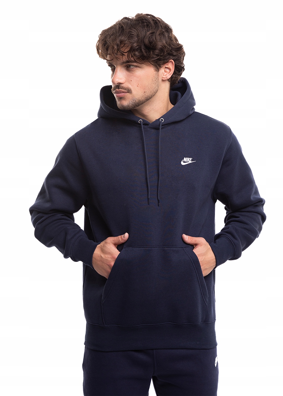 Pánská Mikina Nike Sportovní bavlněná S Kapucí Club Bb vel M
