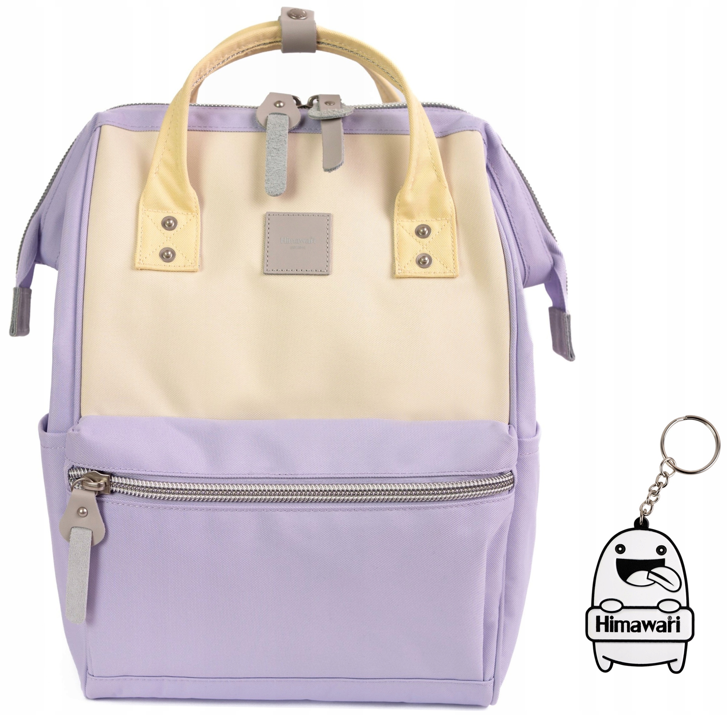 Batoh Himawari Candy M multifunkční Usb stojan Levandulový