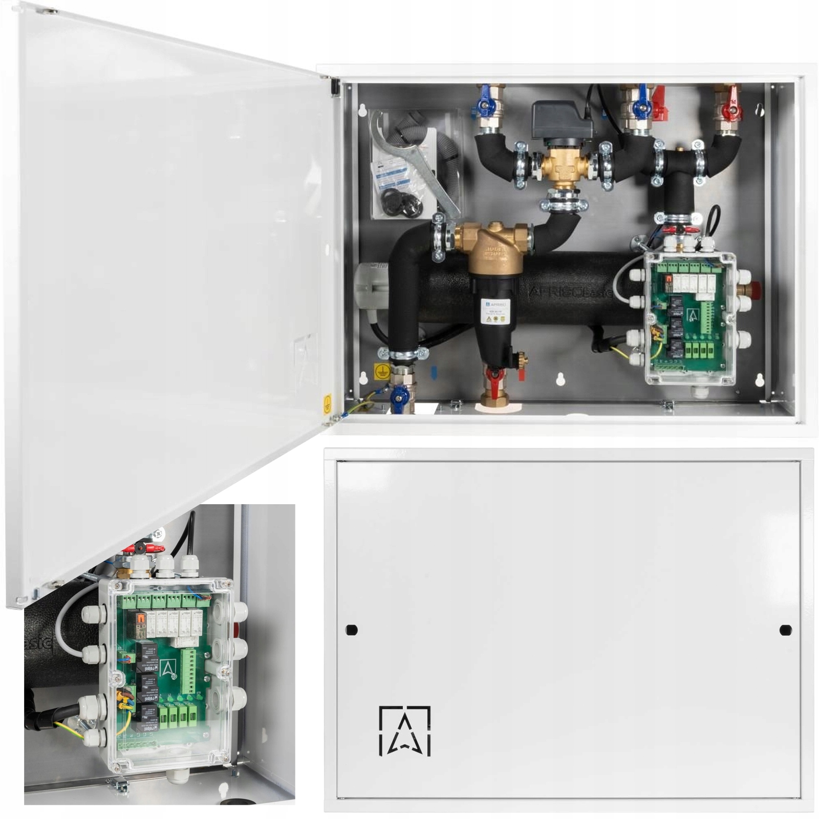 Moduł hydrauliczny do pomp ciepła Amb 900 grzałka zawór filtr 5/4" Afriso