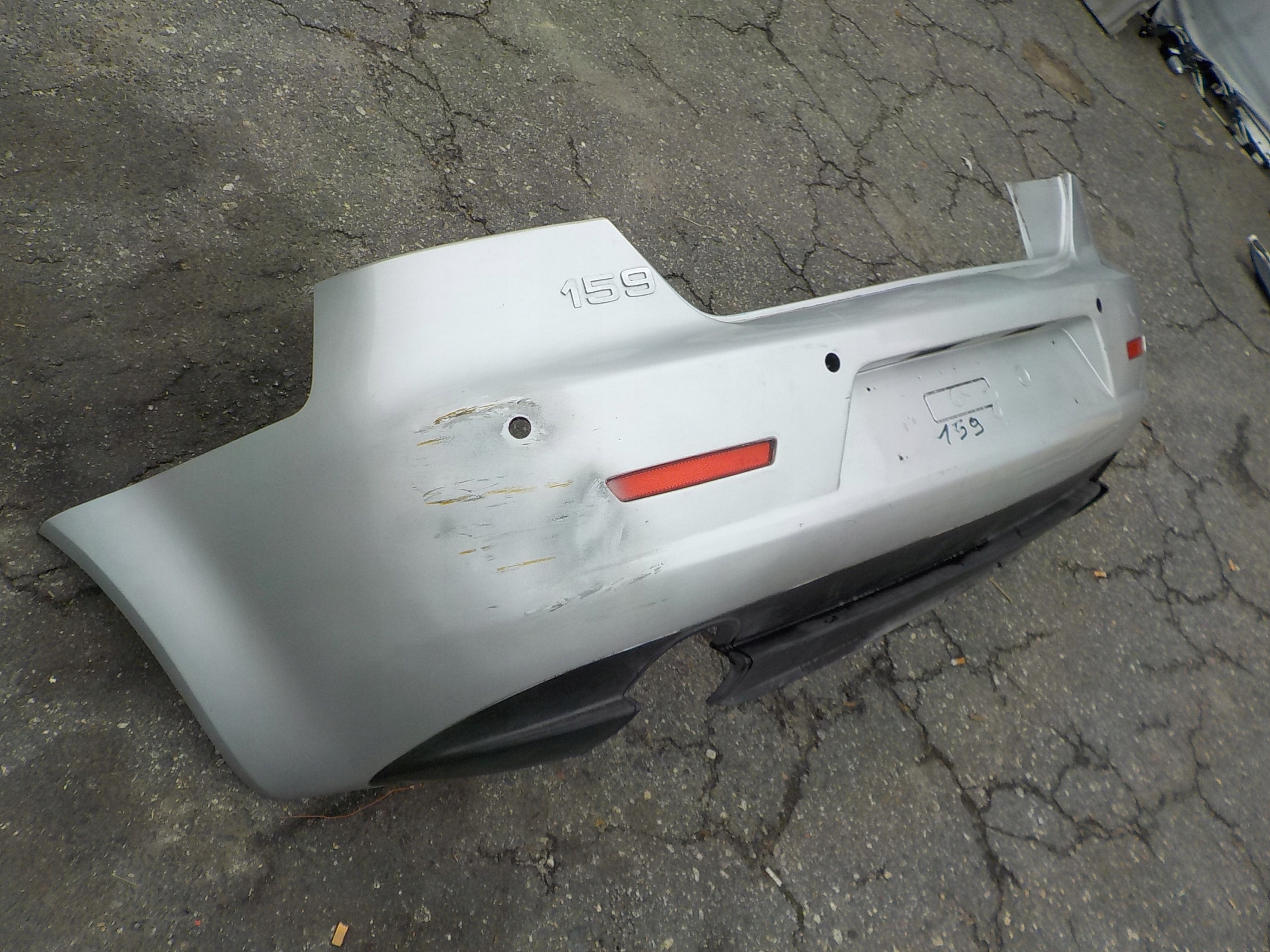 bumper rear part complete alfa romeo 159 kombi 2007r