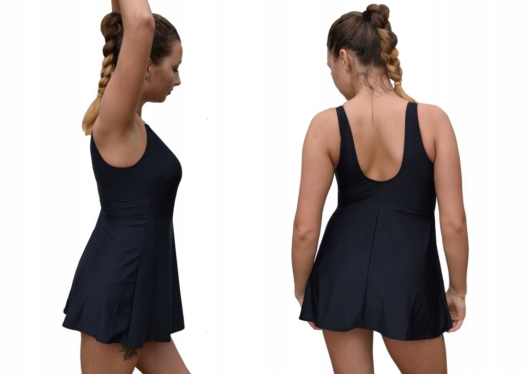 S33 WYSZCZUPLAJĄCY SEXY STRÓJ Z SUKIENKĄ Roz.44 Materiał dominujący lycra