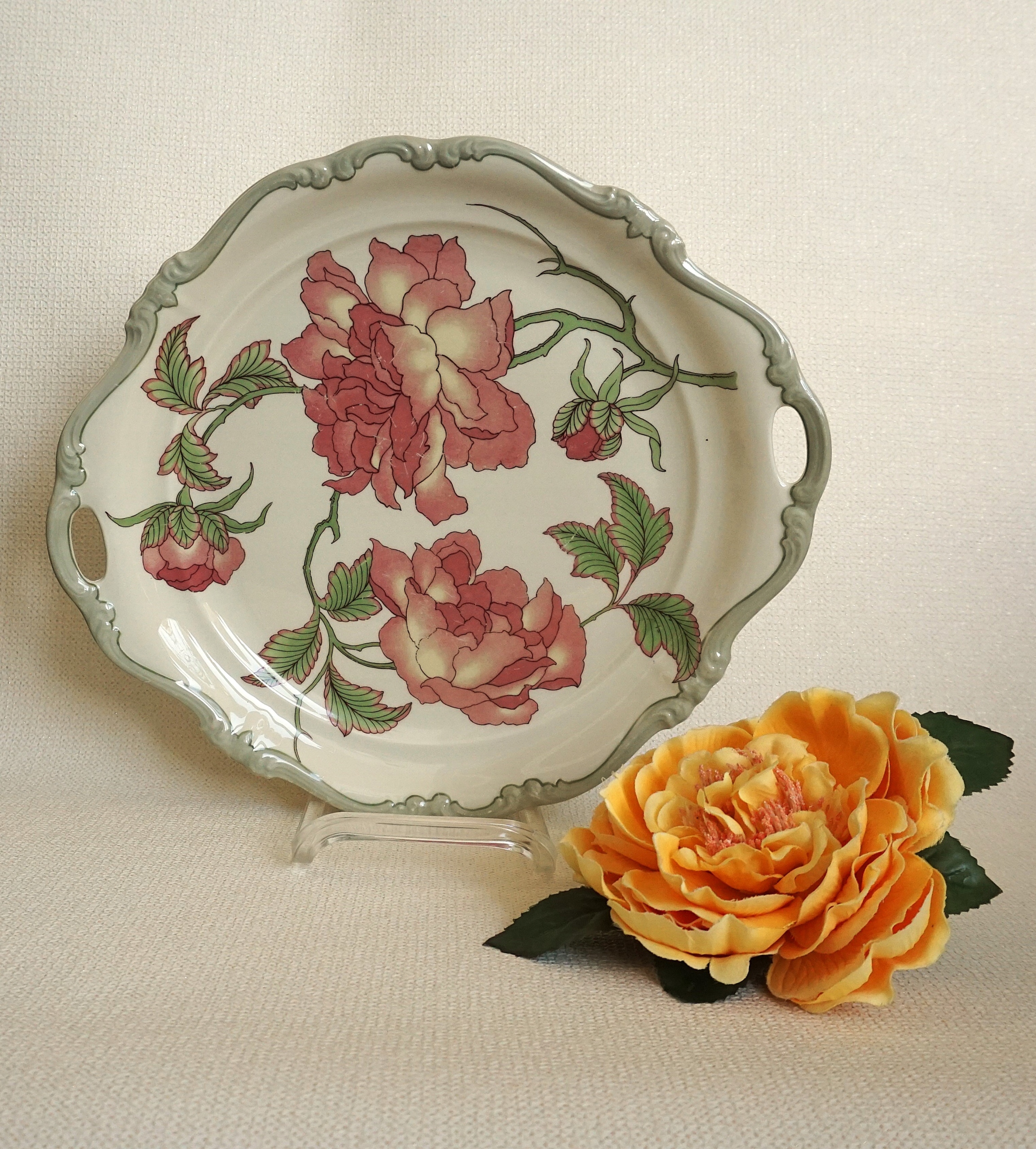 Rosenthal Popapadour Rigoletto: olśniewająca patera z uchwytami!