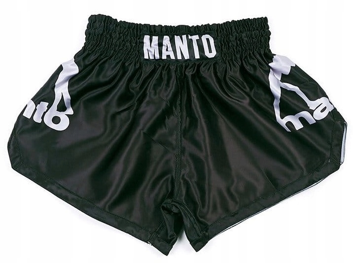 Manto spodenki Muay Thai Dual black/silver rozm. M