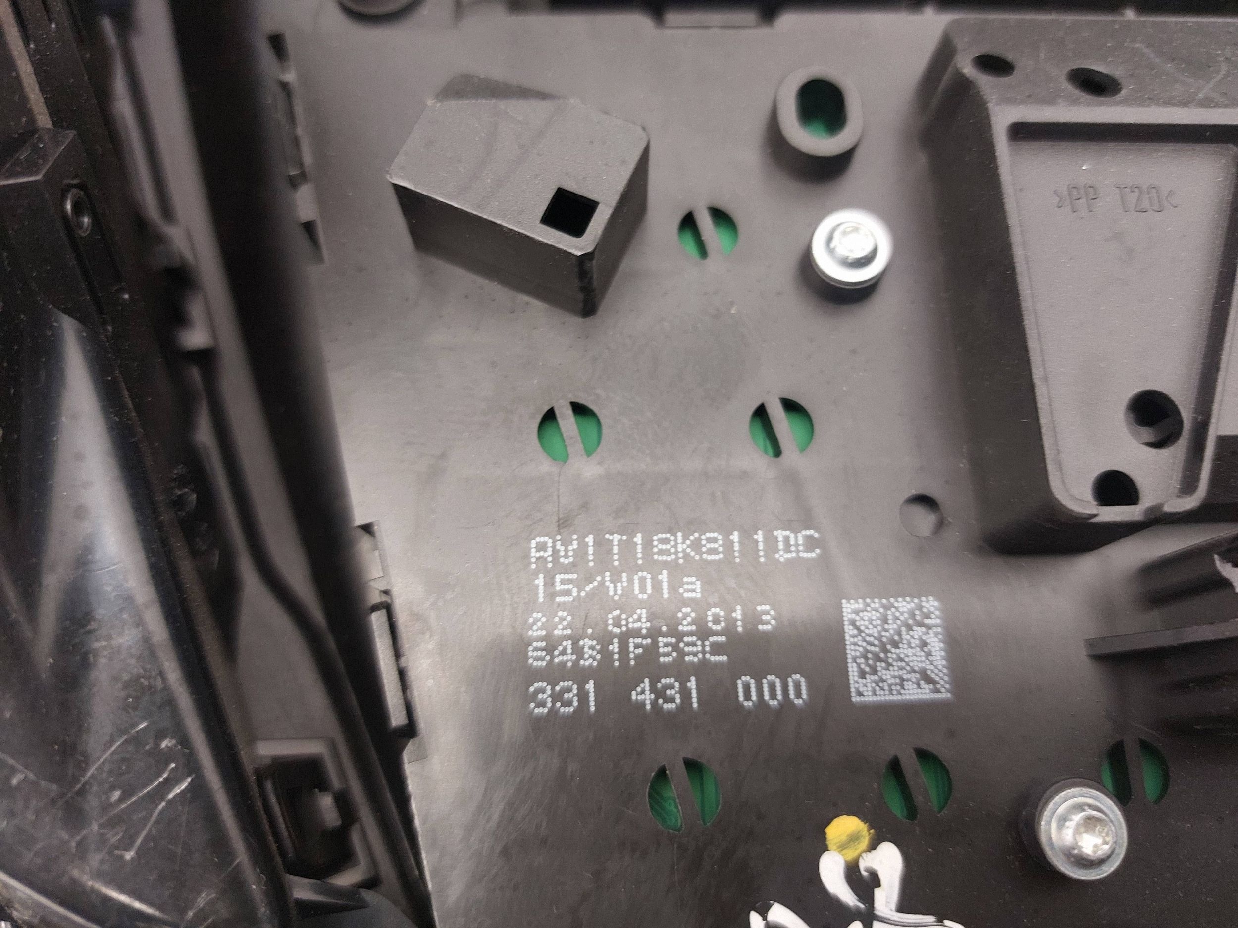 FORD B-MAX and 14r - control panel RADIA navigation devices AV1T18K811DC EUROPA