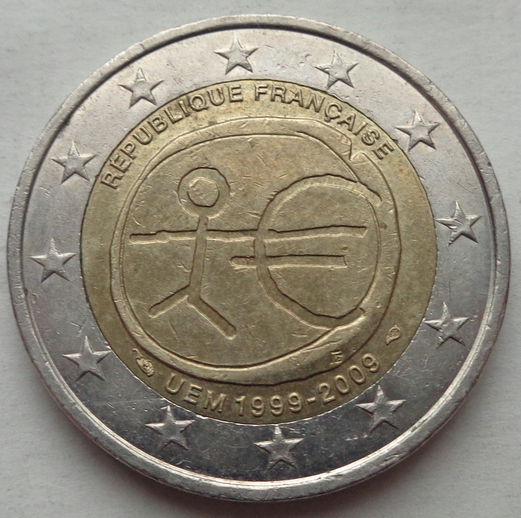 Francja - 2 euro - 2009 - Europejska Unia Walutowa
