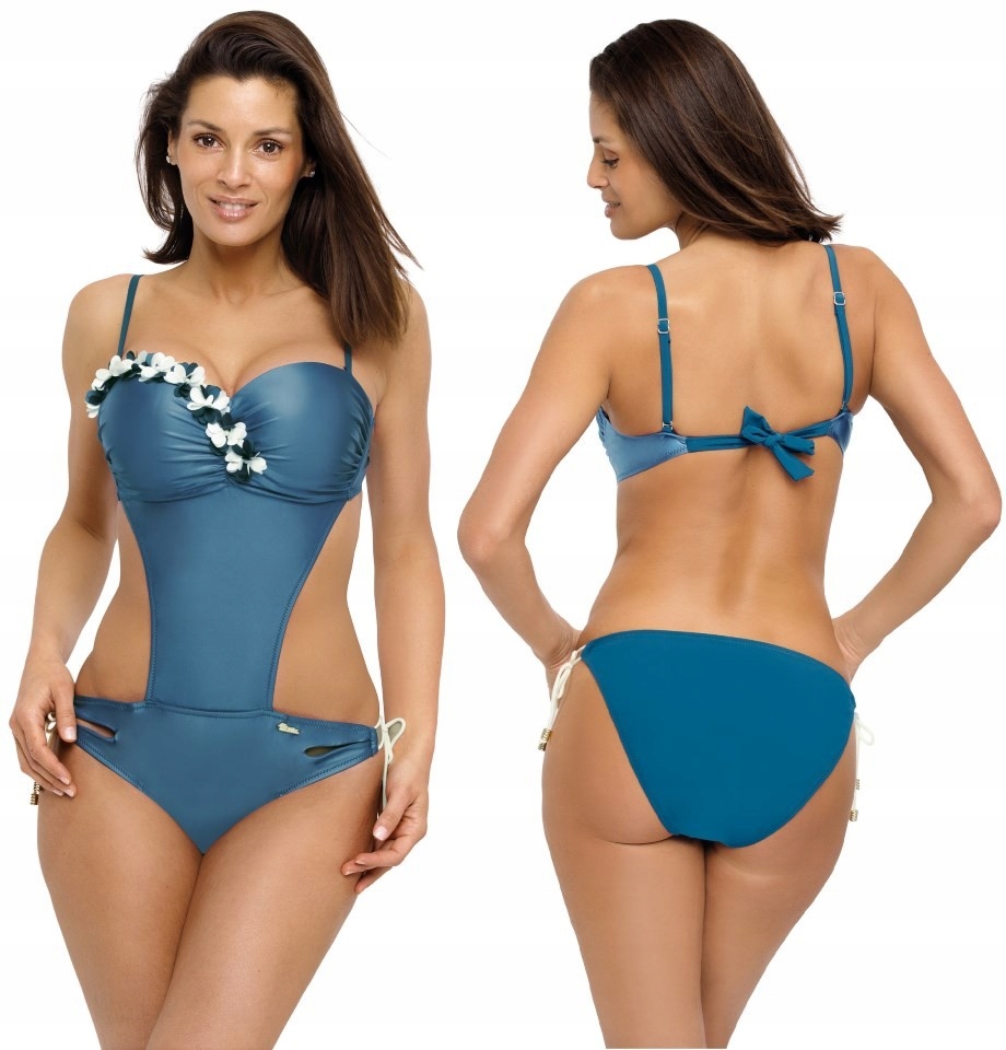 

M-530/7 Strój Kąpielowy Monokini Push-up S 36