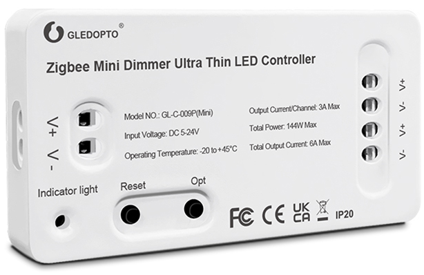 Ultra Mini kontroler LED DIM GL ZigBee HUE TUYA