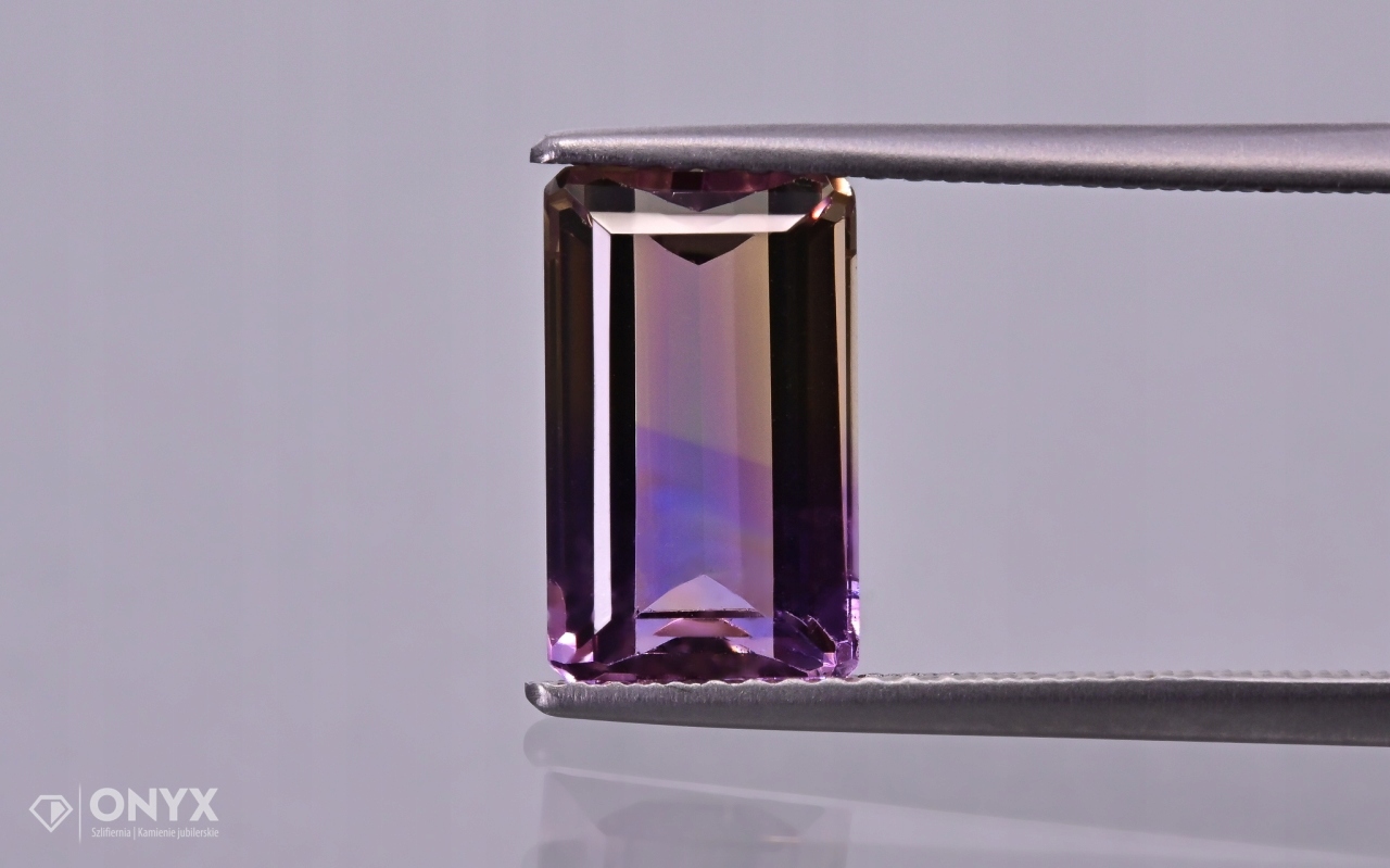 Ametryn fasetovaný oktagon 11x6,5 mm