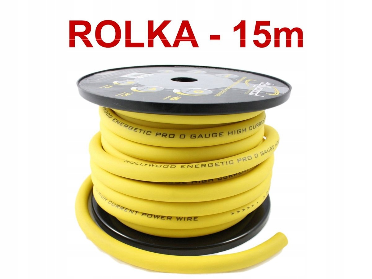 Hollywood Pro PC-YL0 napájací kábel 53 mm2 15 m