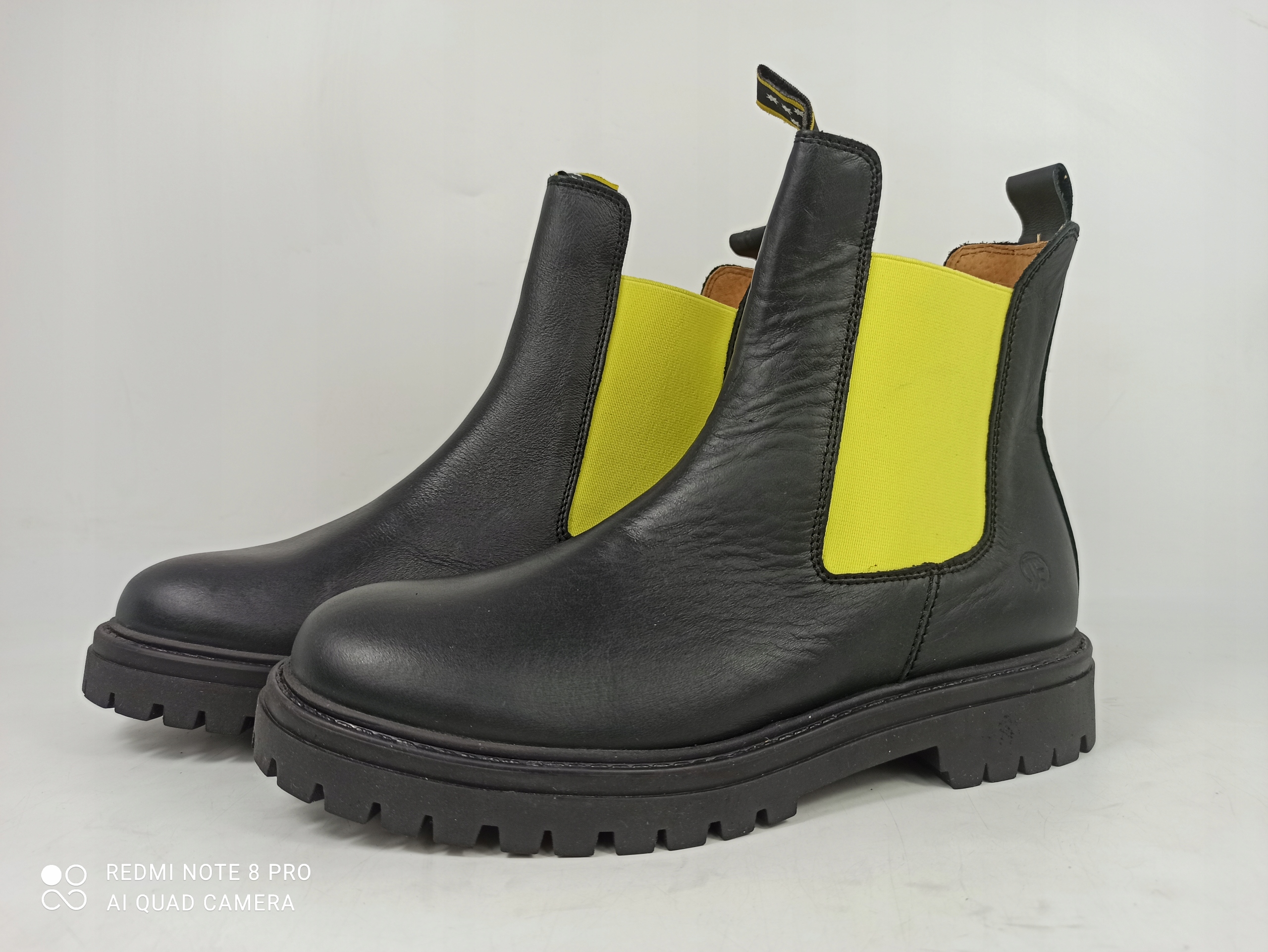 Botki JOLANA FENENA Chelsea Boots skóra naturalna r. 38 Kolor czarny