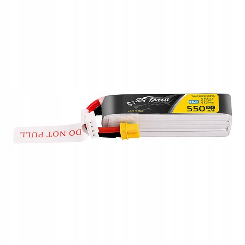 Akumulator Tattu 550mAh 11. 4V Hv 95C 3S1P XT30 long- pack Tattu
