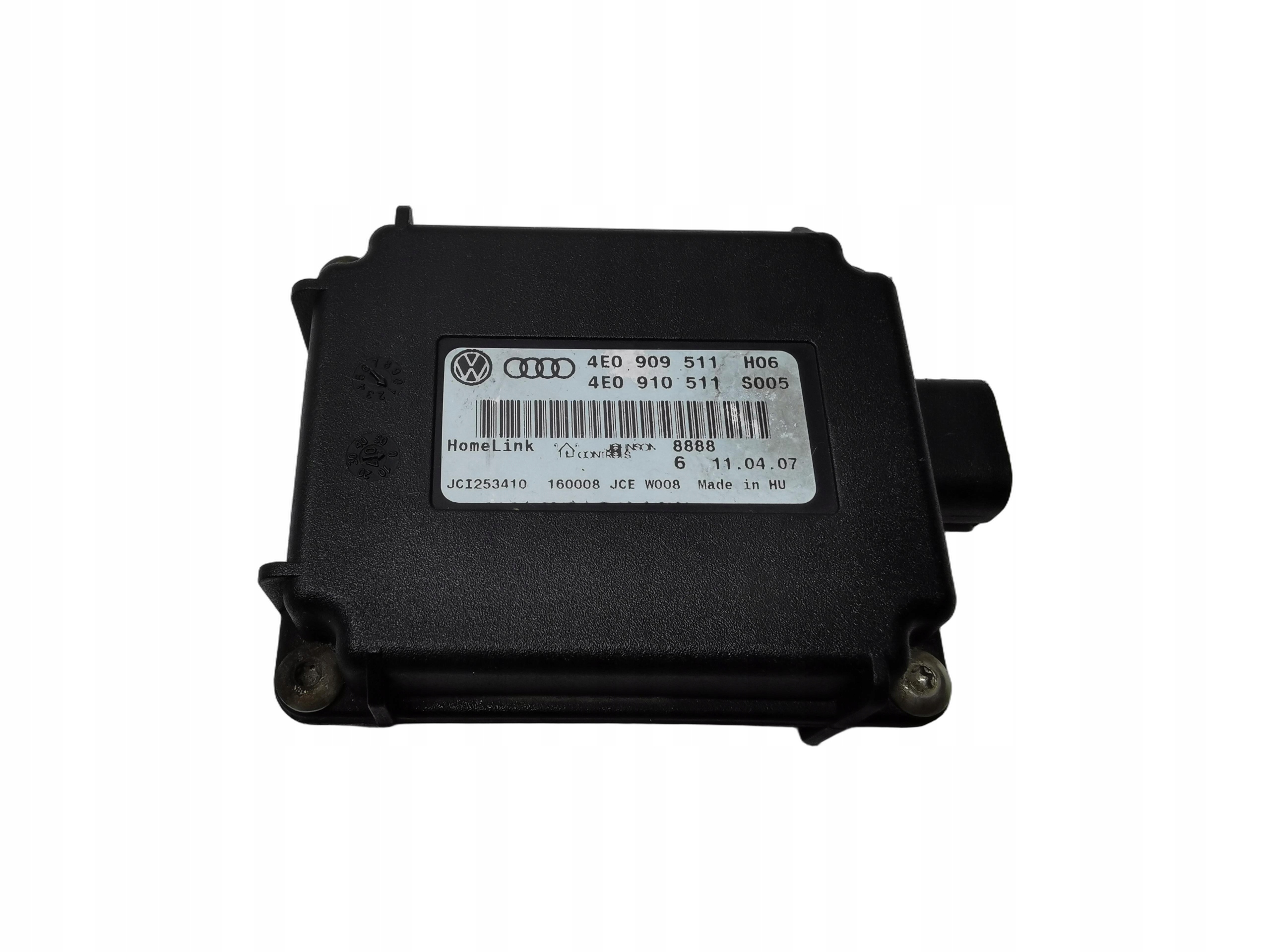 module HOMELINK BRAMY AUDI A8 D3 4E0909511