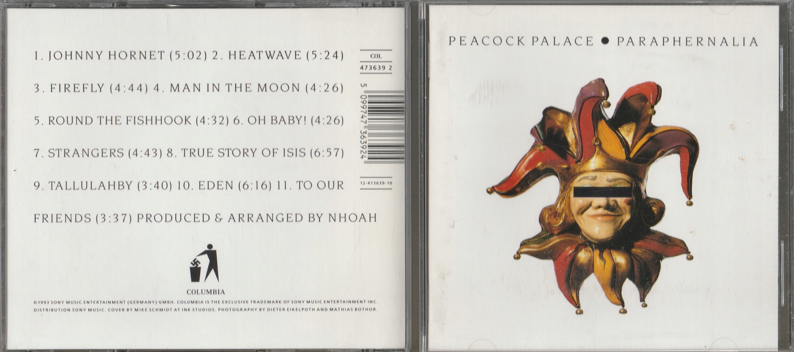 Płyta CD Peacock Palace - Paraphernalia 1993 I Wydanie ...