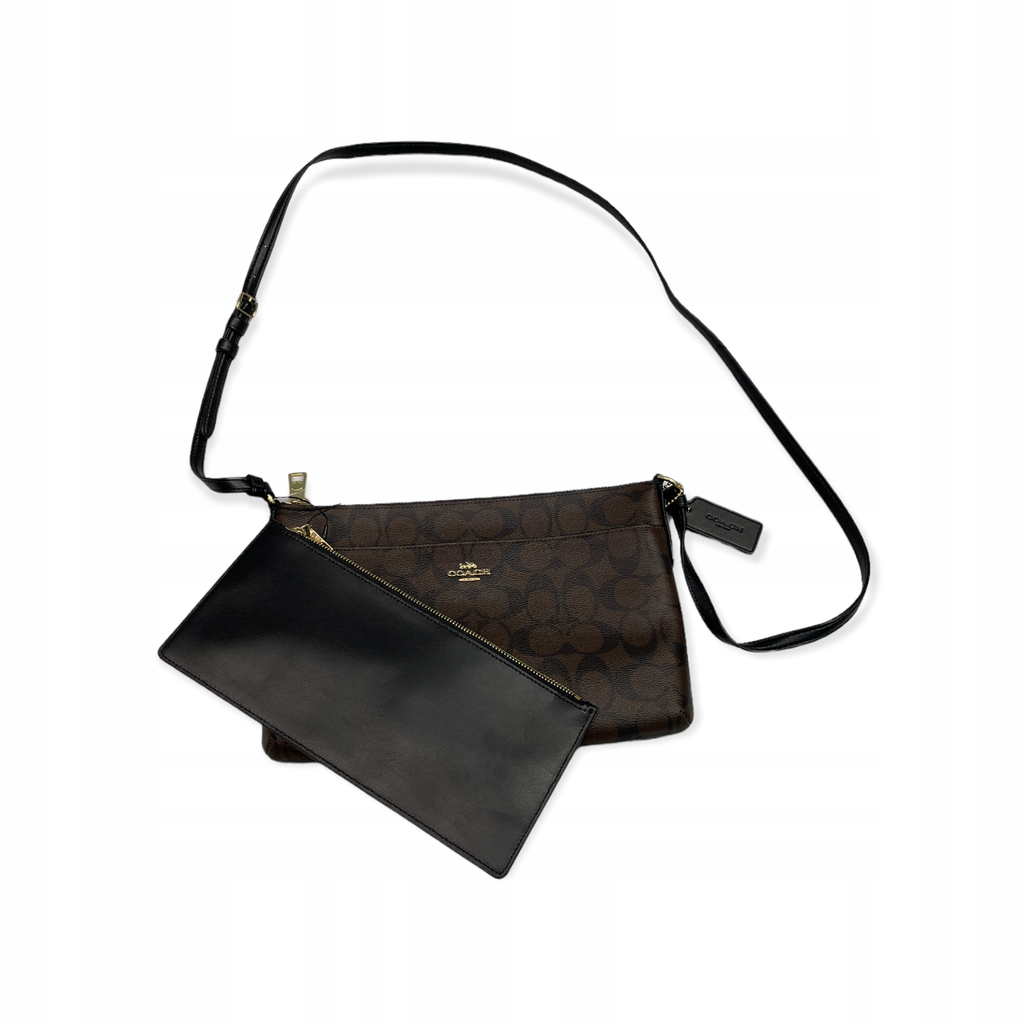 Malá dámská kabelka s páskem Coach