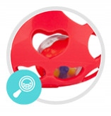 CANPOL BABIES ZABAWKA GRZECHOTKA PIŁKA KOTEK +3m Wiek dziecka 3 m +