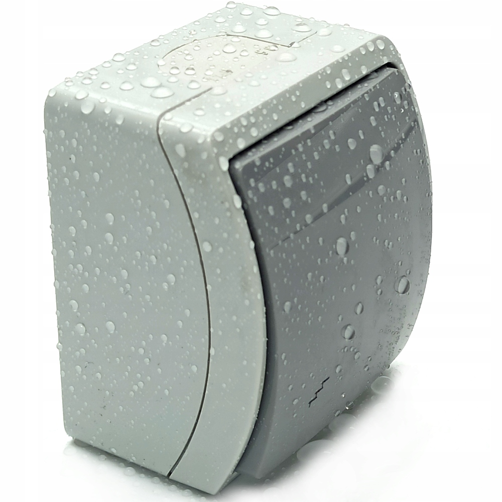 

Włącznik Schodowy Natynkowy Hermetyczny IP44