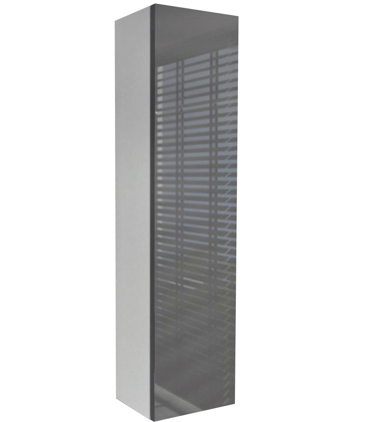 

Wiszący Słupek Łazienkowy Akryl Połysk 100cm szary