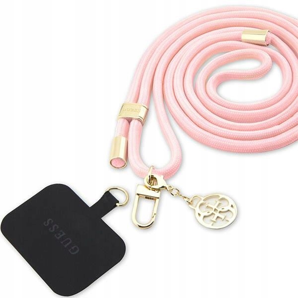 Guess Crossbody 4G Charms Originální stylový přívěsek – vodítko na telefon