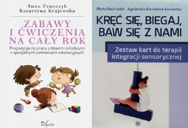 Zabawy i ćwiczenia Kręć się, biegaj, baw się