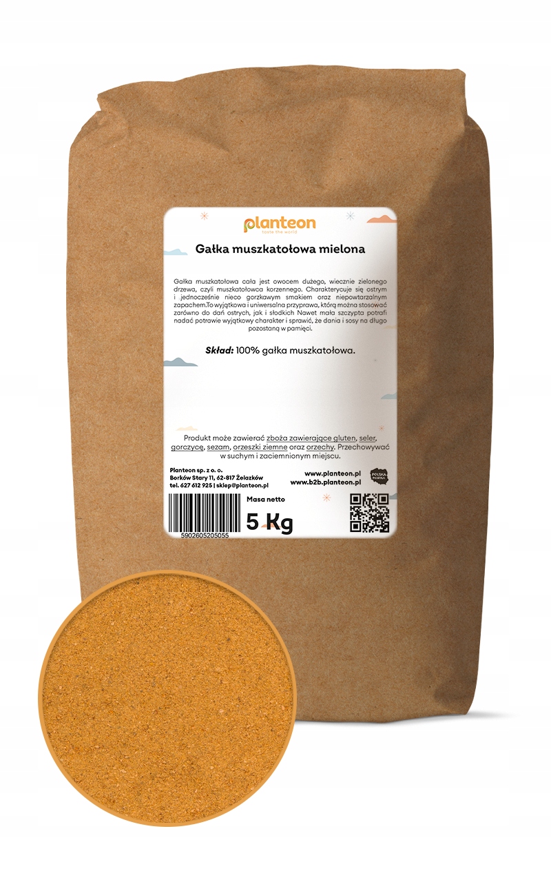 Mletý muškátový oříšek 5 kg