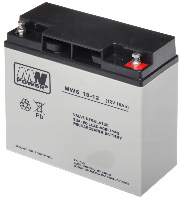 

Akumulator Agm 12V 18Ah Bezobsługowy Centrala Ups