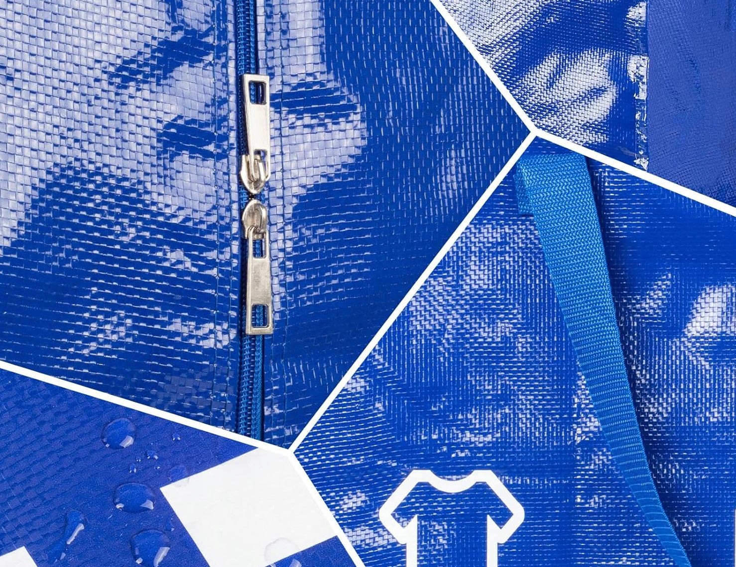 ZESTAW 3x DUŻA TORBA 110 LITRÓW FRAKTA TORBA NA ZAKUPY PRANIE PRZEPROWADZKA Kod producenta TORBA 3 X  110L