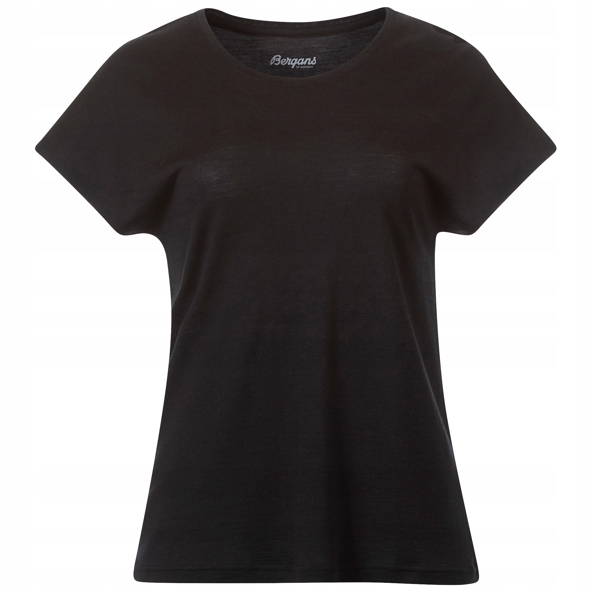 Koszulka damska Bergans of Norway Whenever Merino Tee Black-L