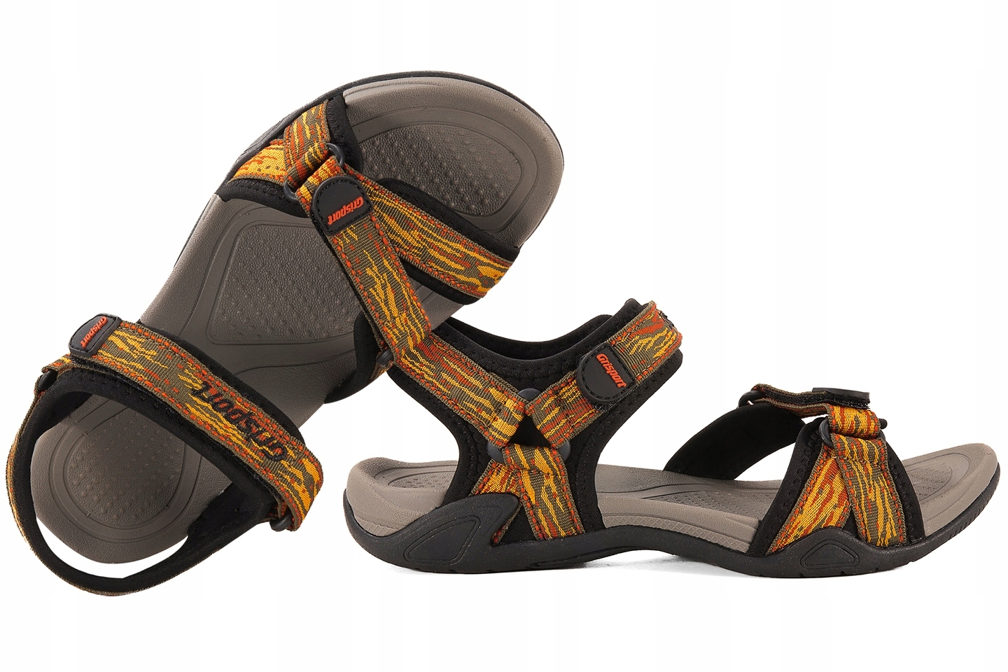 Grisport GR-25-34-9025L Textilní Sportovní Dámské Sandály Vícebarevné 37
