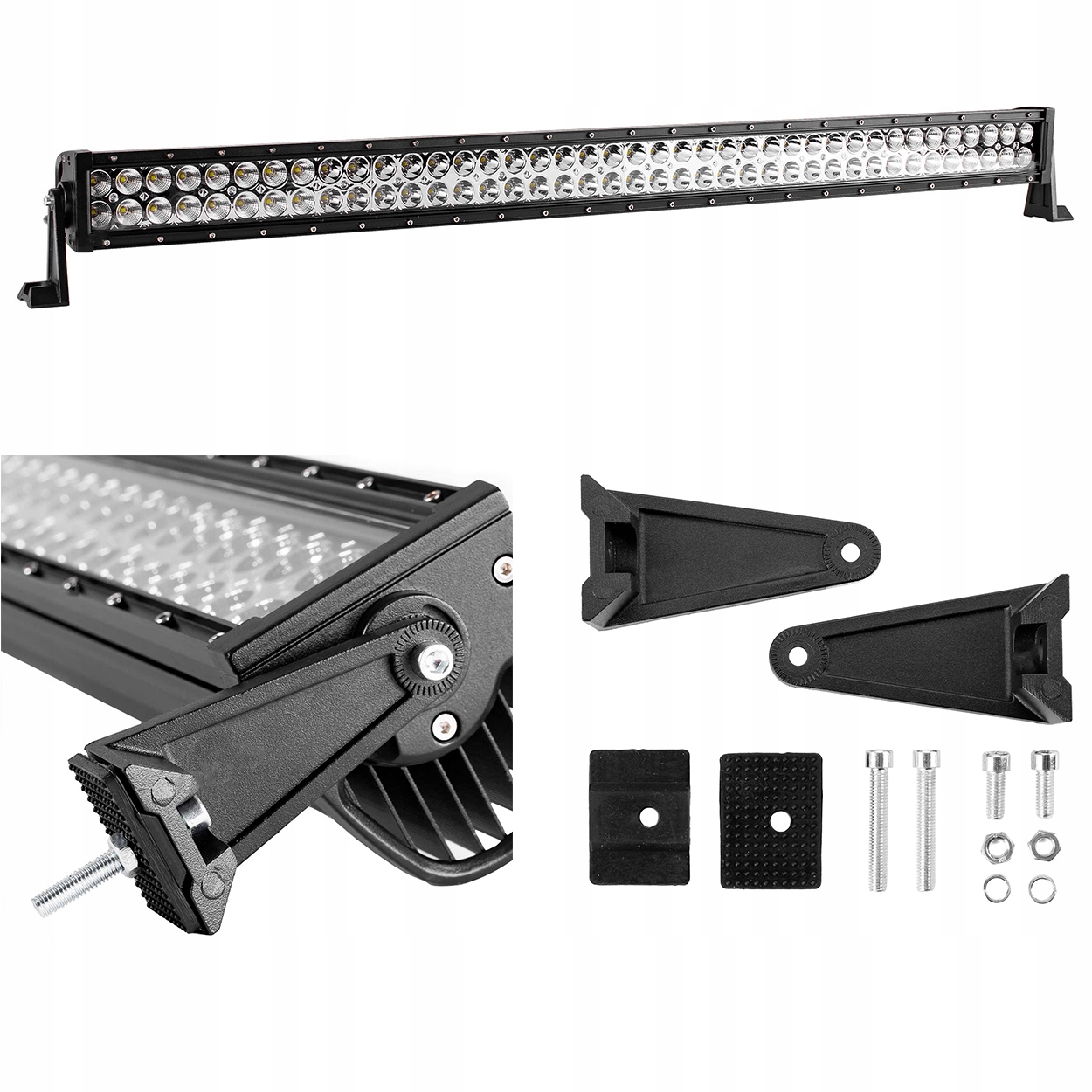 02440 - Световая панель 240W LED OFF-ROAD 4x4 дальняя панель