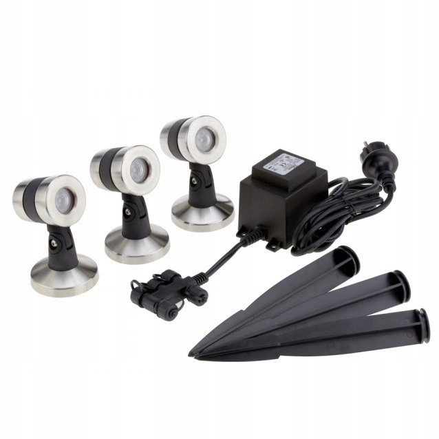 Oase Lunaqua Maxi LED Set 3 Oświetlenie LAMPY do oczka wodnego