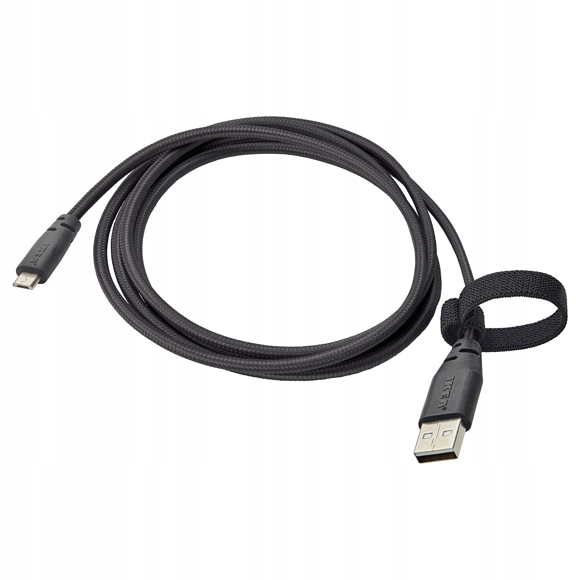 

Ikea Lillhult Kabel Usb-a na USB-micro, 1.5m szary