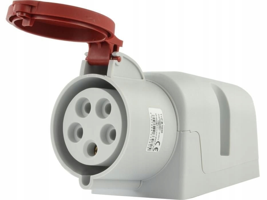 

Gniazdo stałe 32A 5P 400V IP44 B.1038