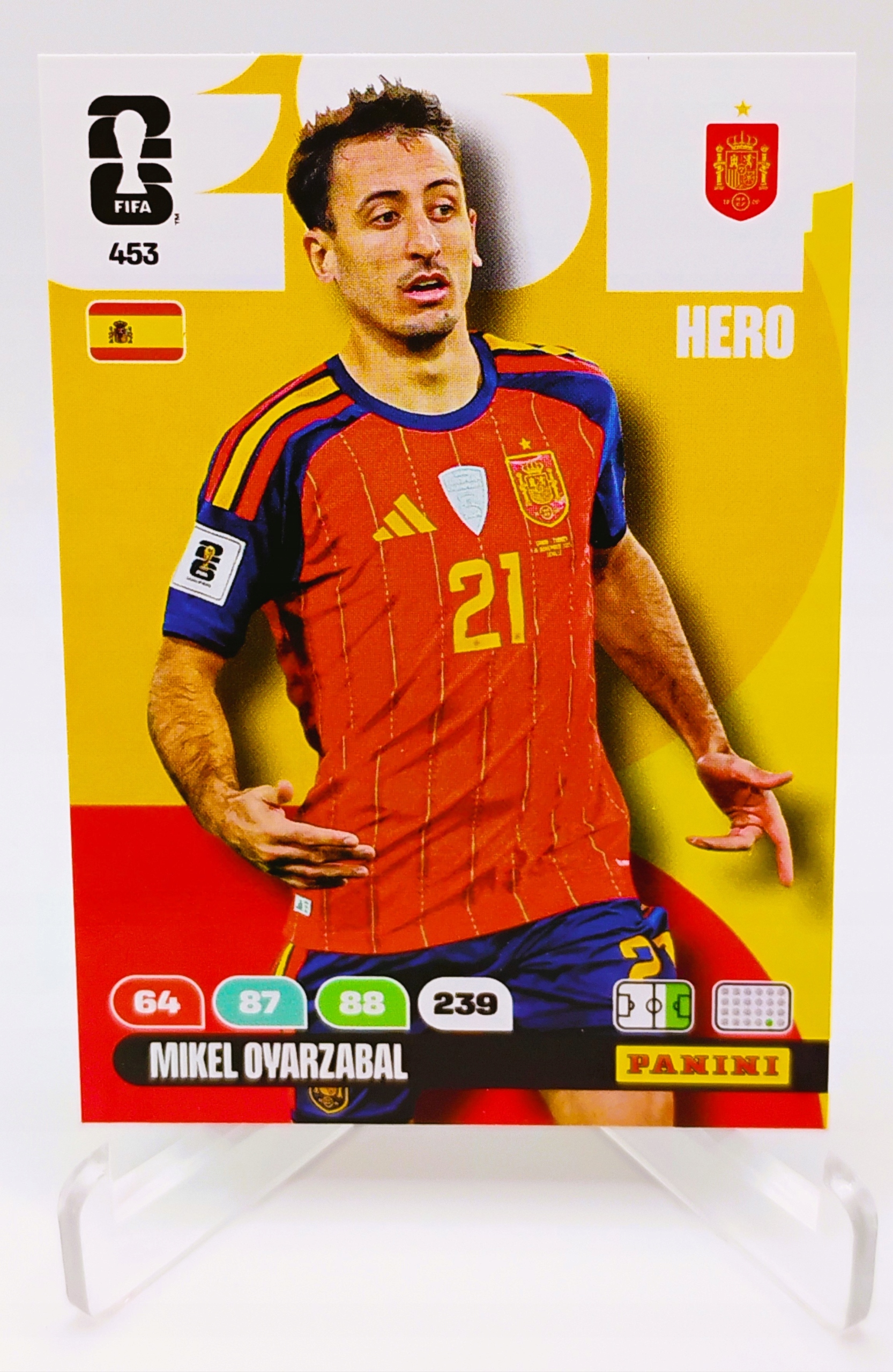 Panini World Cup 2026 Core Hero 453 Mikel Oyarzabal Hiszpania