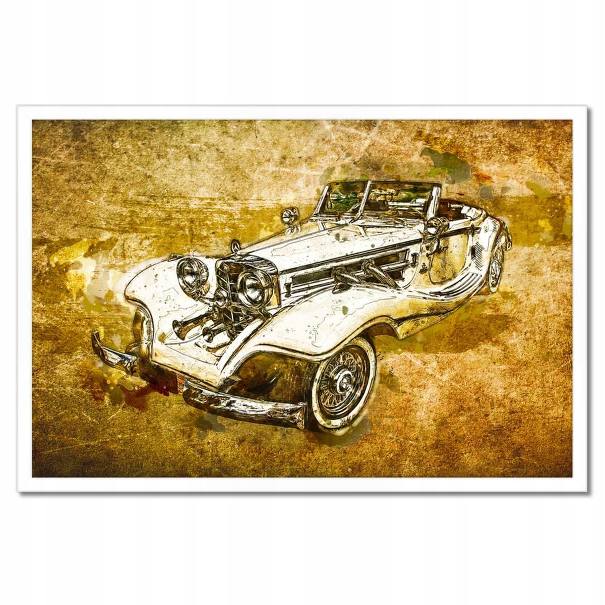 Plakáty v rámu 60x40 Historické auto