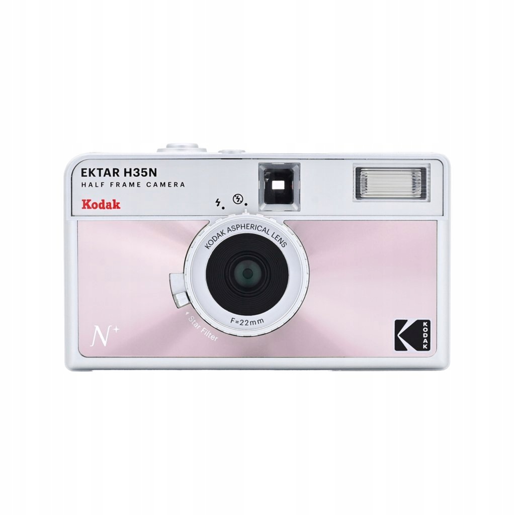 Kodak Ektar H35N Half Frame Film Camera Glazed Pink