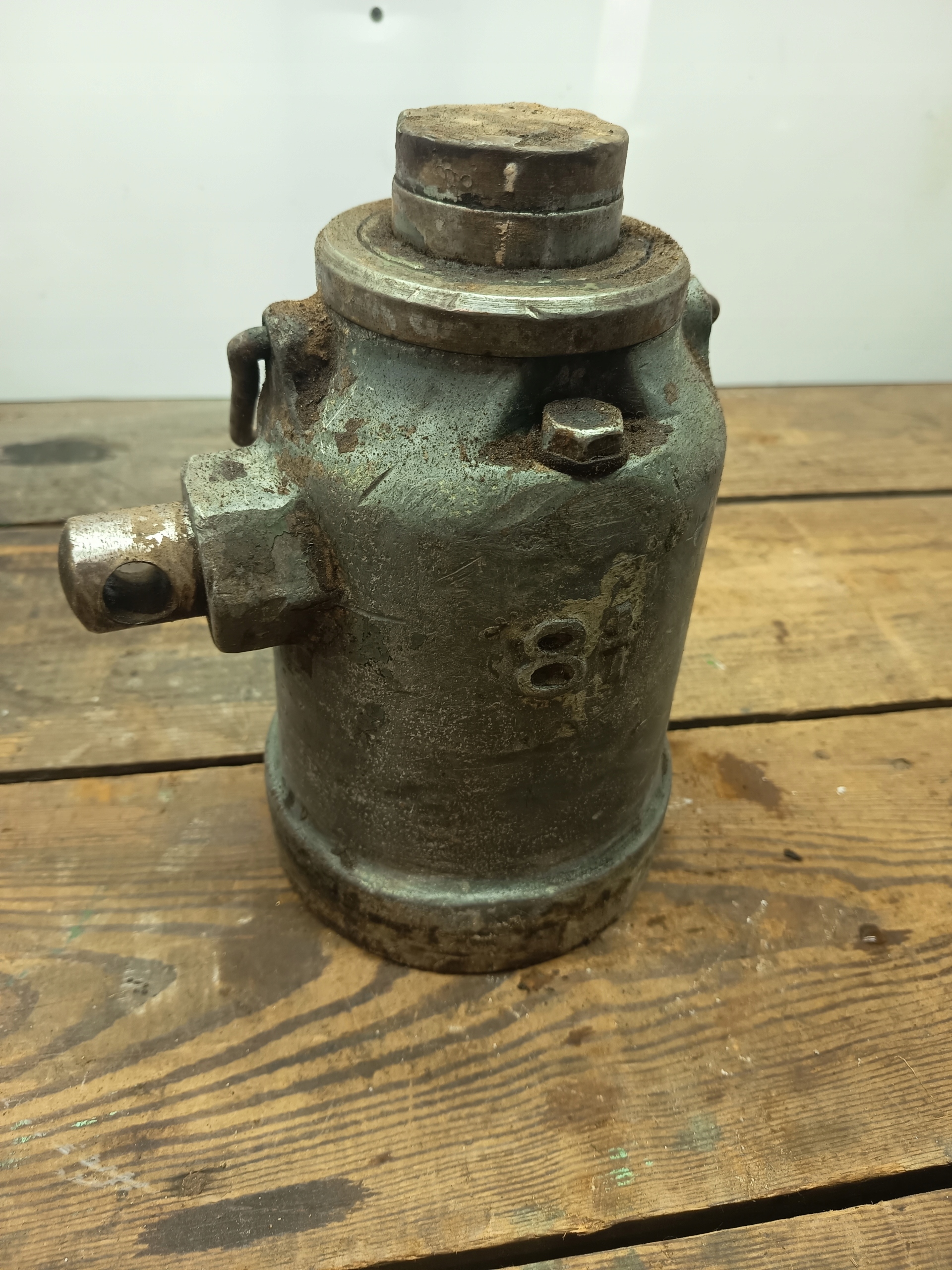 Stare narzędzia lewar lewarek podnośnik DDR PRL nr.1167