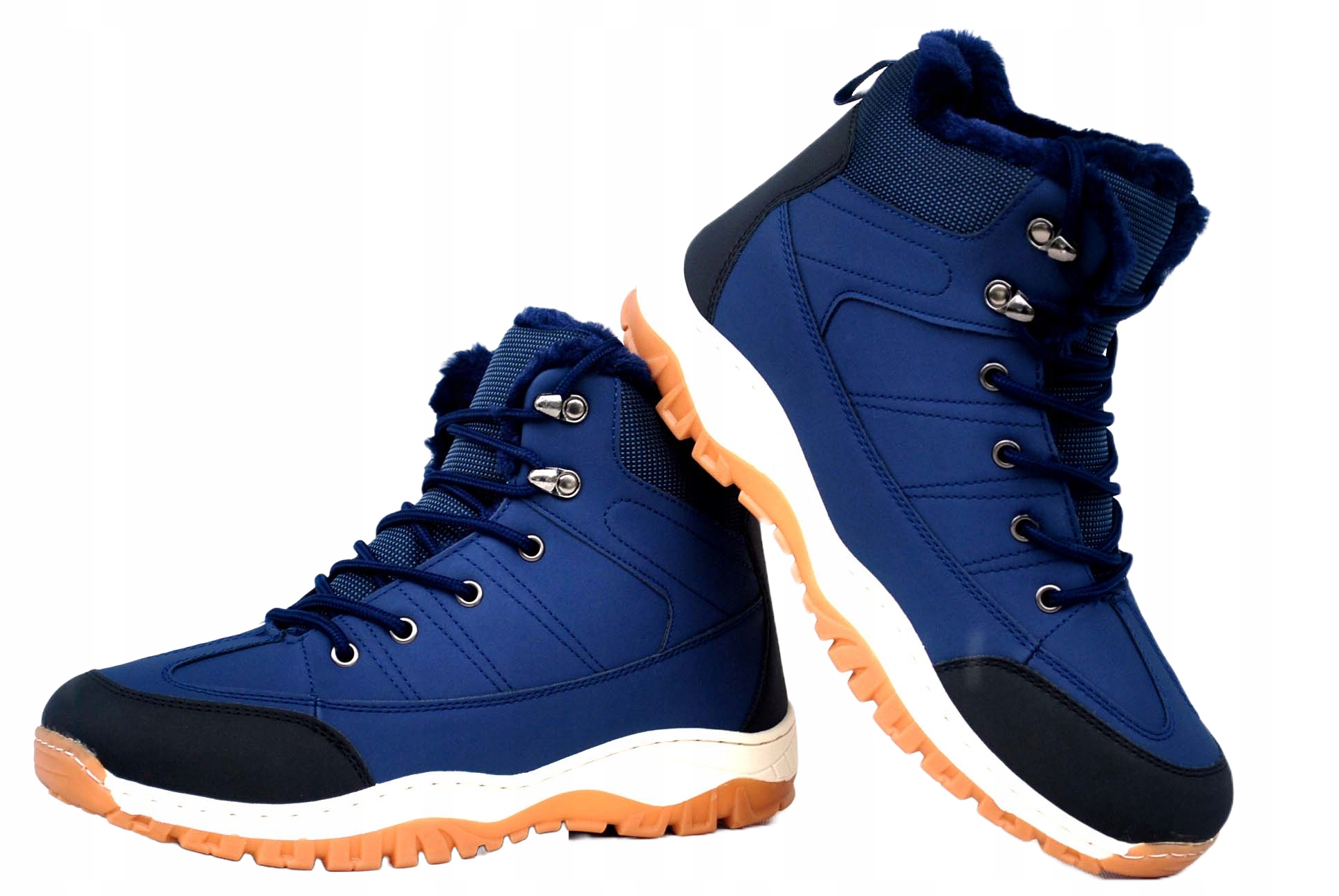 

Buty Ocieplane Zimowe Śniegowce Treking Szyte Nev