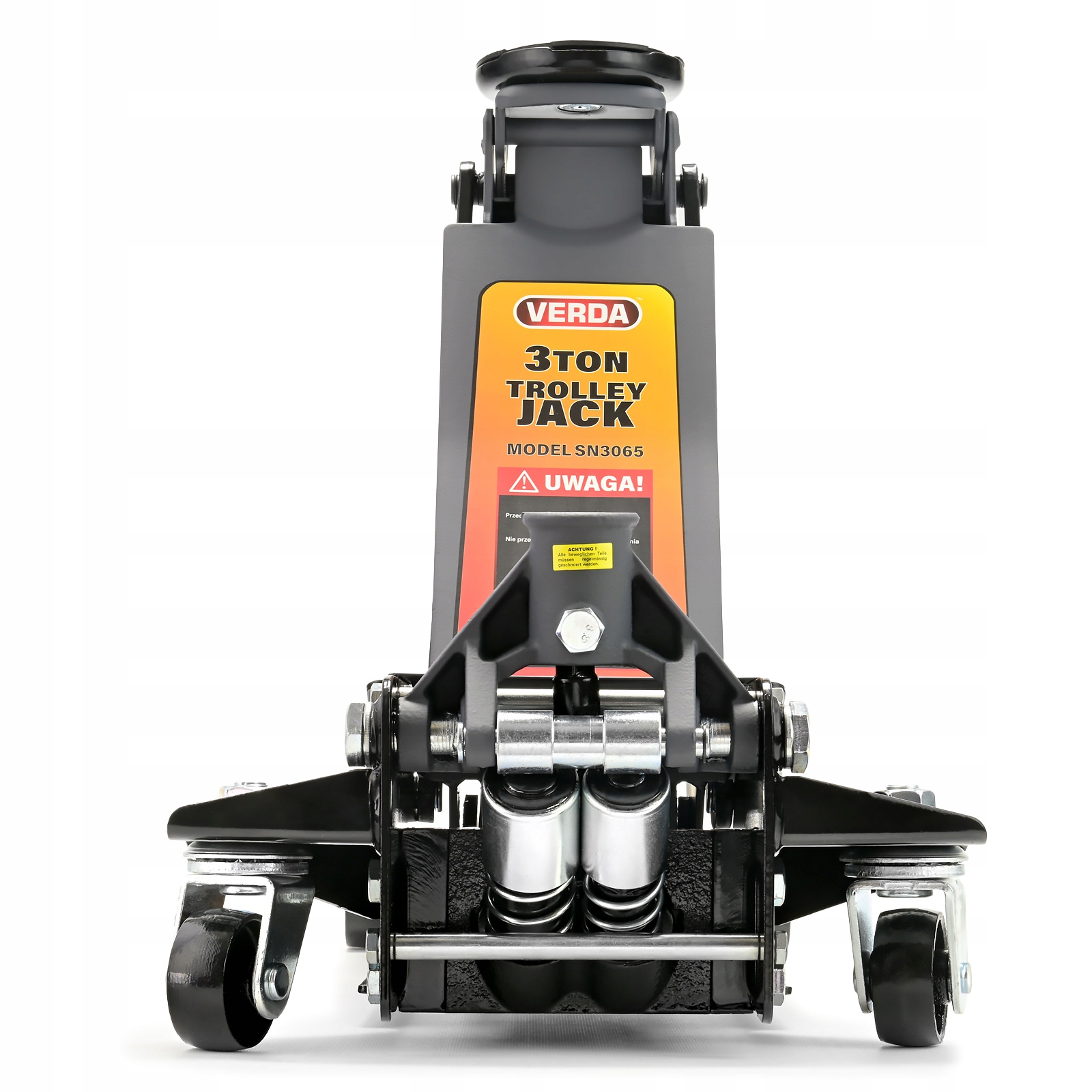 PODNOŚNIK SAMOCHODOWY NISKOPROFILOWY ŻABA 2-TŁOKI Maksymalna wysokość podnoszenia 465 mm